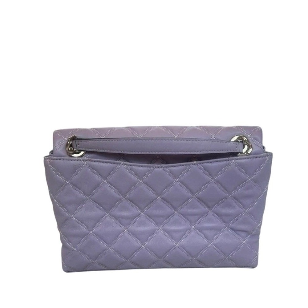 Kate Spade Natalia Quilted Leather Shoulder Bag Lilac Purple Large WKRU7074 - Picture 8 of 12